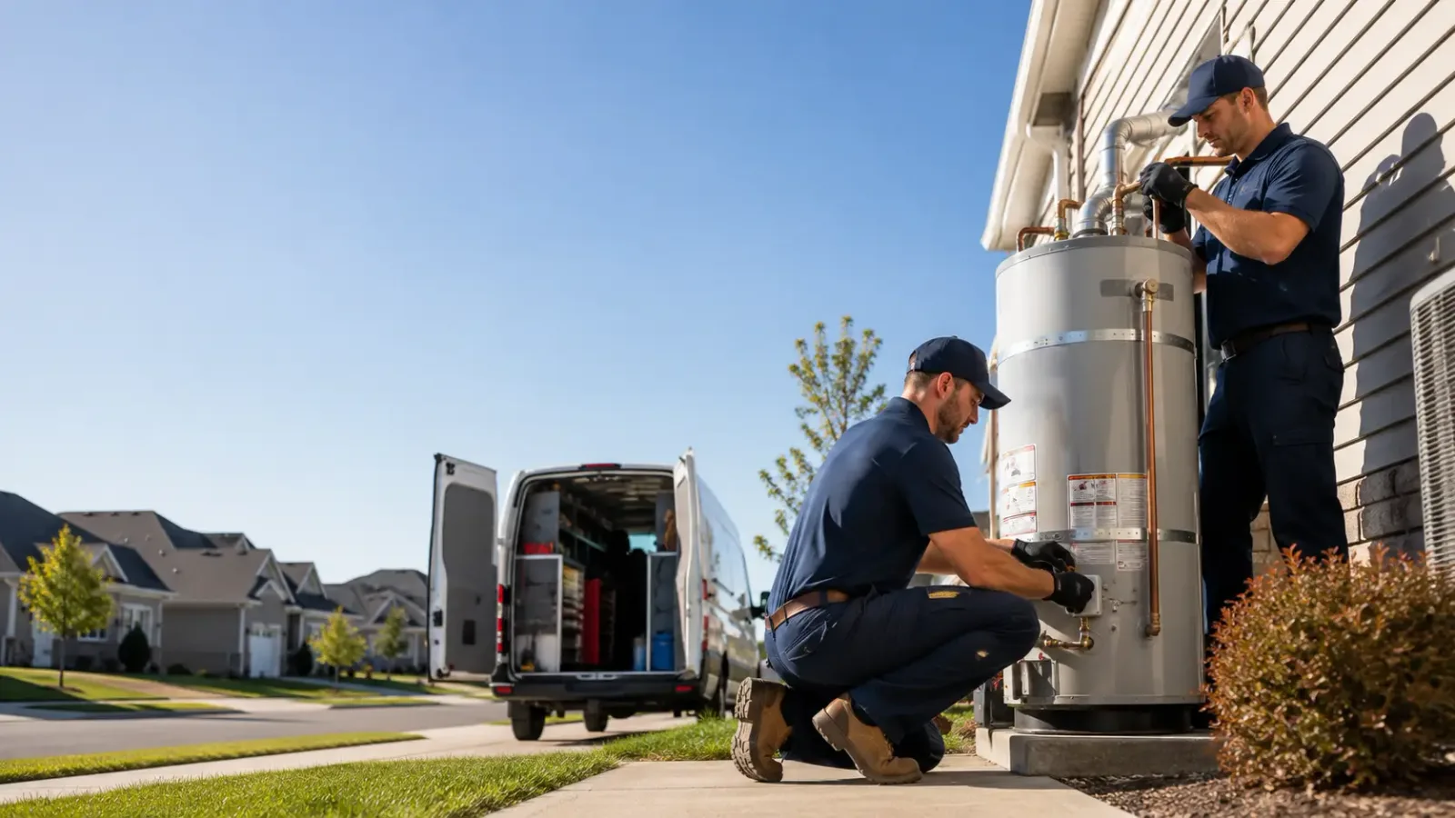 Water Heater Installation in Wheelwright, MA